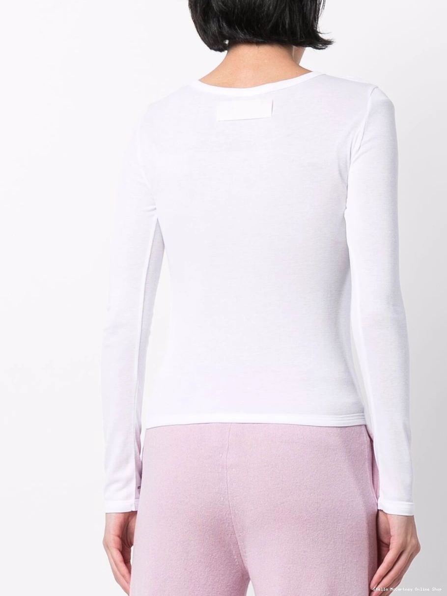Cheap long-sleeve Stella McCartney Women cut-out top 0815